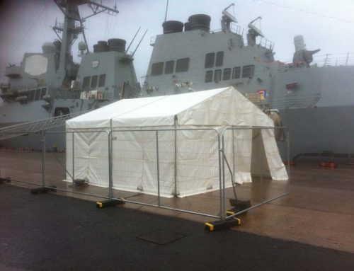 Marquee at Belfast Harbour